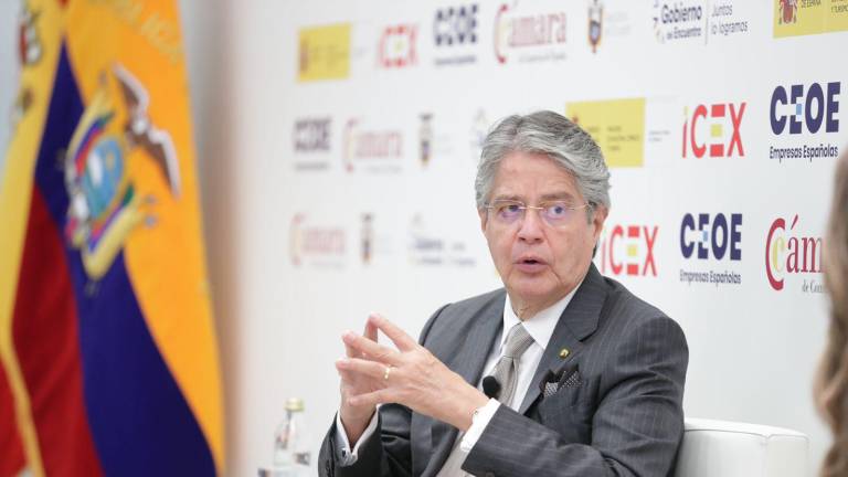 Guillermo Lasso se reunió con el expresidente de España José María Aznar.