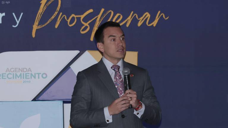 “La Agenda de Crecimiento 2040 nace con ese propósito: darle al país una dirección clara para seguir creciendo, destacó Noboa.