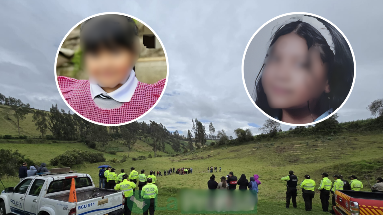 Restos de Antonela Campo, la segunda niña desaparecida, fueron hallados en Tulcán