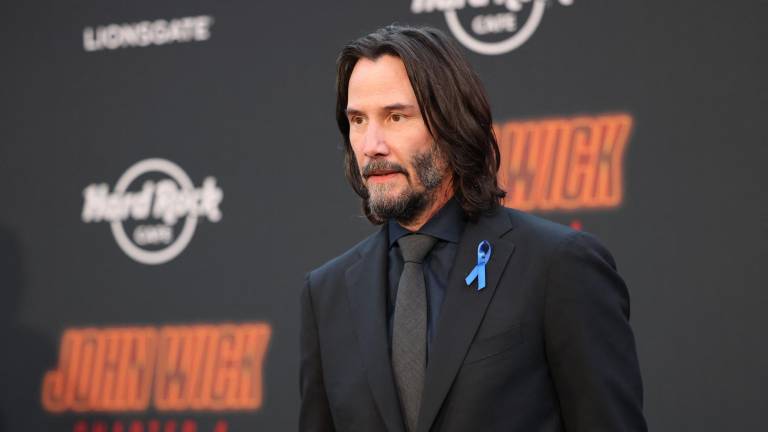 Keanu Reeves en el estreno en Los Ángeles de John Wick: Capítulo 4 de Lionsgate, en el Teatro Chino TCL, el 20 de marzo de 2023 en Hollywood, California.