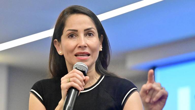 Fotografía de archivo de la excandidata presidencial del correísmo, Luisa González.