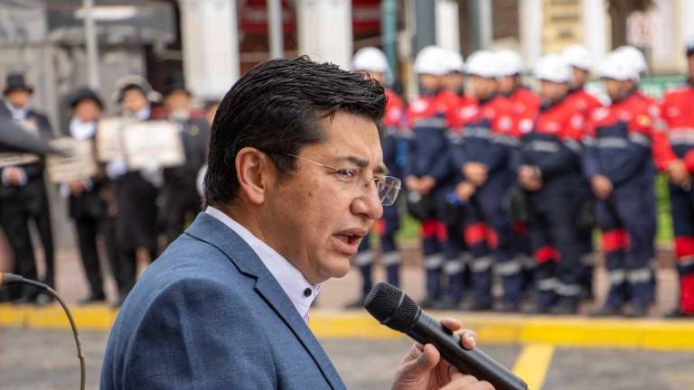 John Vinueza, alcalde de Riobamba, es investigado por la Fiscalía en el Caso Altares.
