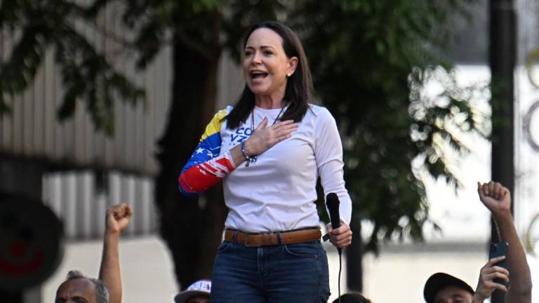 María Corina Machado es detenida de forma 'violenta' en Venezuela tras protestar contra Nicolás Maduro