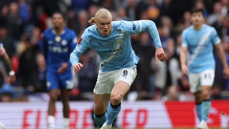Erling Haaland, jugador del Manchester City.