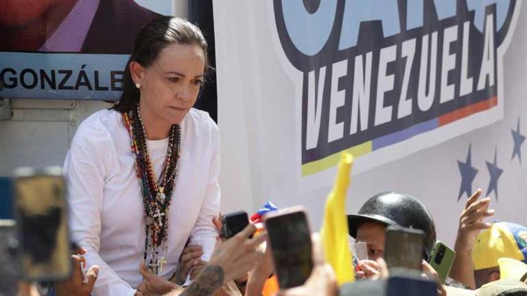 María Corina Machado ha impulsado que el proceso cívico sea pacífico, nunca violento, al momento de reclamar la victoria de la oposición en las elecciones de Venezuela.