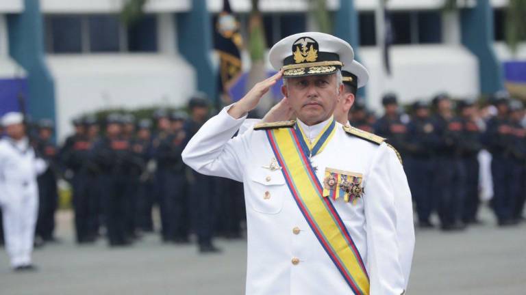 John Merlo León fue posesionado como comandante general de la Fuerza Naval