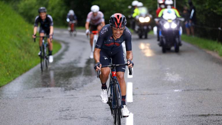 Richard Carapaz logró el sexto lugar en el Tour de Francia, tras etapa 8