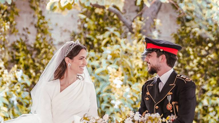 Boda real en Jordanía enciende una gran fiesta