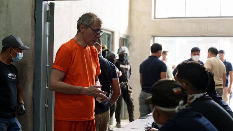 Jorge Glas fue trasladado a la Cárcel del Encuentro