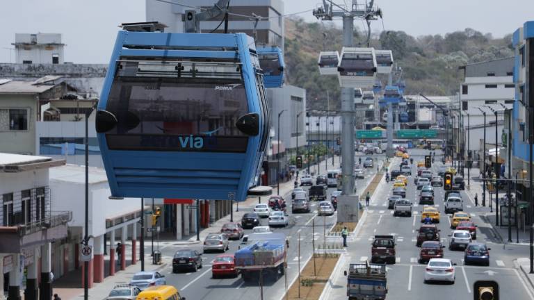 La aerovía de Guayaquil se encuentra en fase de pruebas antes de su inauguración en diciembre