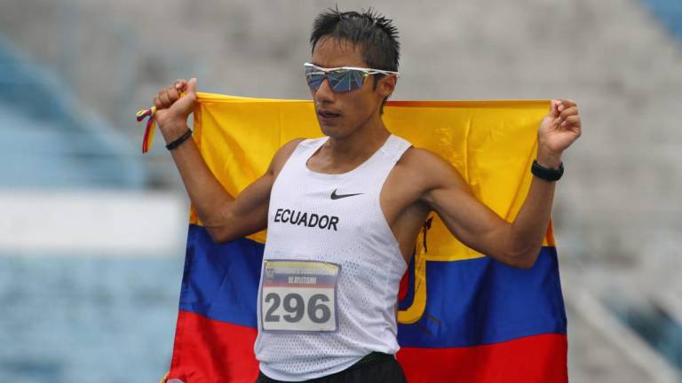 Andrés Chocho ganó medalla de oro en Sudamericano de Atletismo