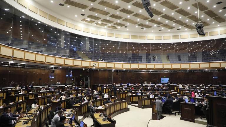 Fotografía de la sesión plenaria de la Asamblea Nacional llevada a cabo este miércoles.