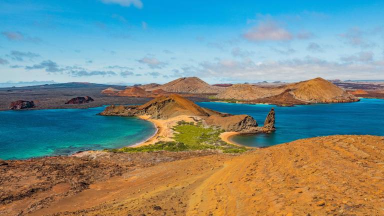 Fotografía de la Isla Bartolomé, en Galápagos.