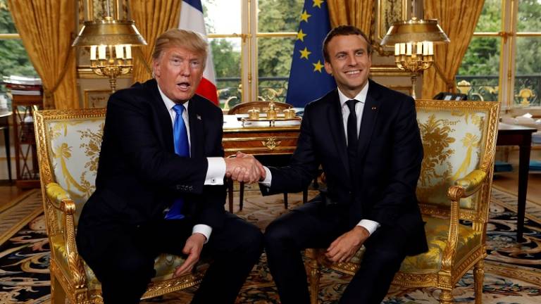 Macron y Trump dialogan sobre el acuerdo de París