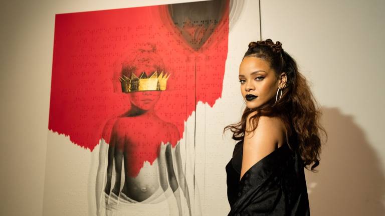Rihanna lanza su último álbum &quot;Anti&quot; en sitio de música en línea
