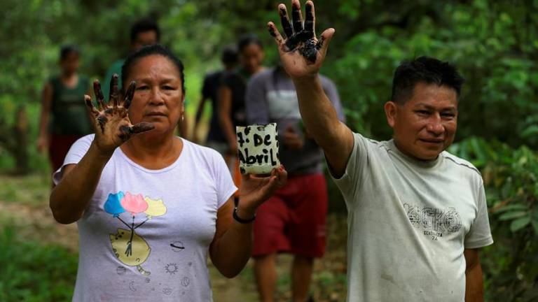 Víctimas de vertido de petróleo en la Amazonía claman por una sentencia justa