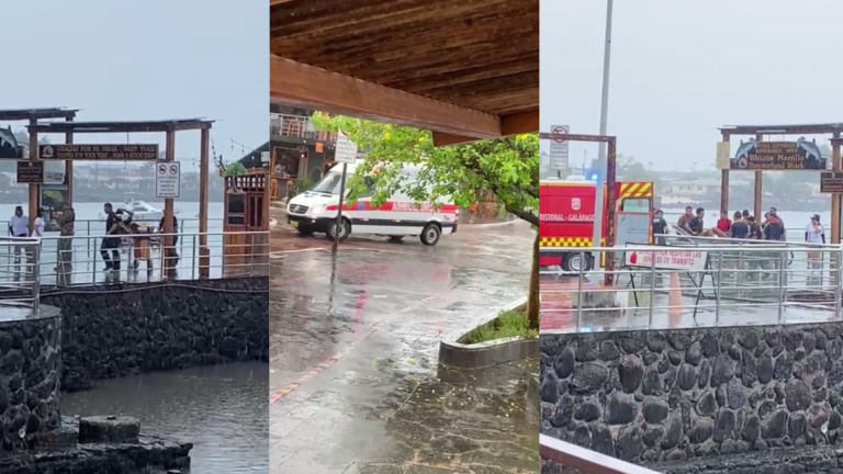 Avioneta cayó con nueve personas a una milla de Punta Carola, Galápagos