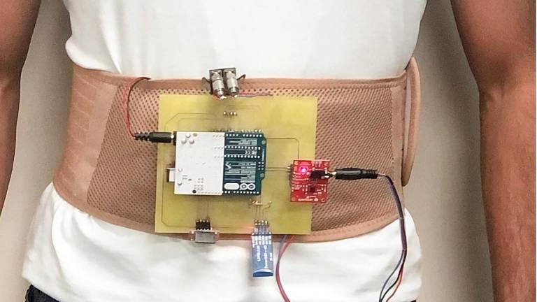 Desarrollan cinturón con sensores para detectar insuficiencia cardiaca