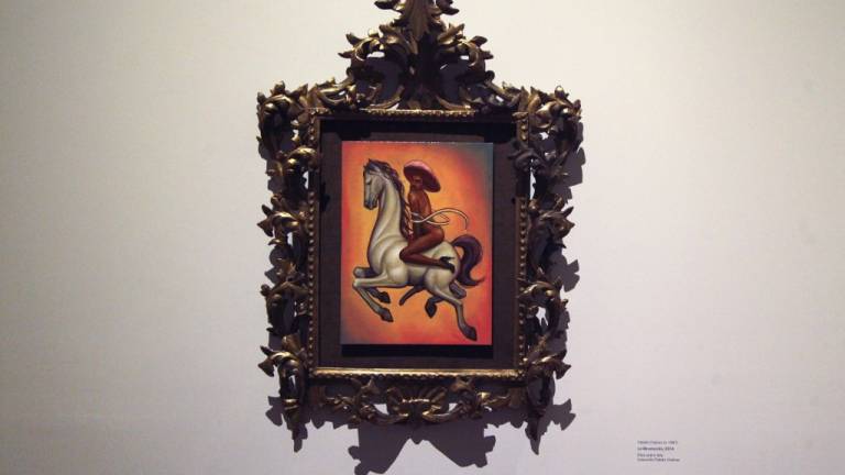 Pintura de Zapata desnudo y con rasgos femeninos desata polémica