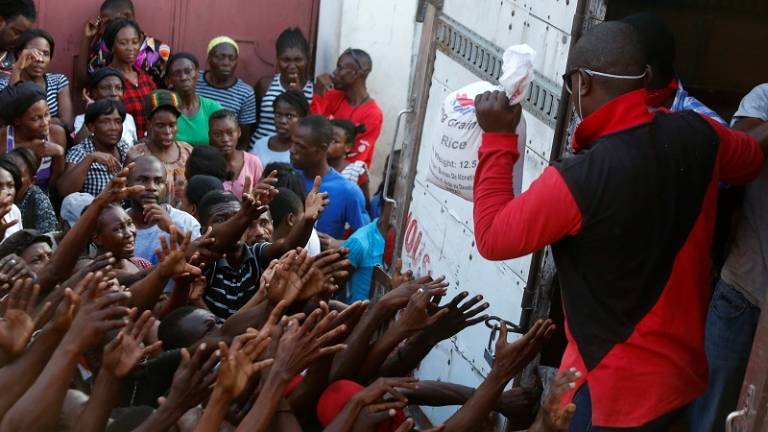 En Haití la opción es entre morir de hambre hoy o por COVID-19 mañana