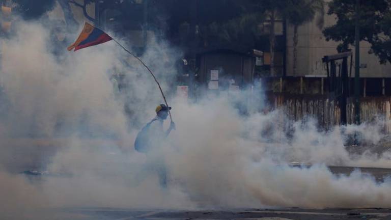 Muere arrollado un joven en medio de una protesta en Venezuela