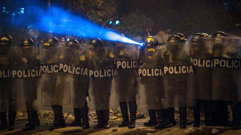 Detienen a suboficial que mató de un disparo a manifestante en Perú