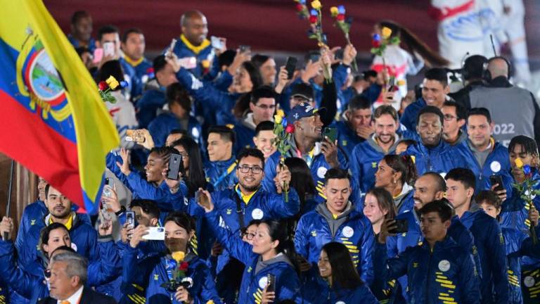 Ecuador fue partícipe de la inauguración de los Juegos Panamericanos en Chile