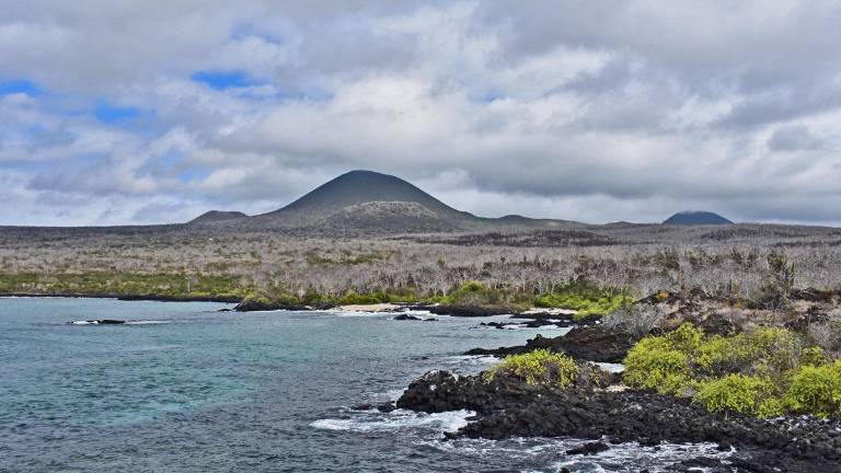 La isla Floreana fue de las primeras en ser habitada.