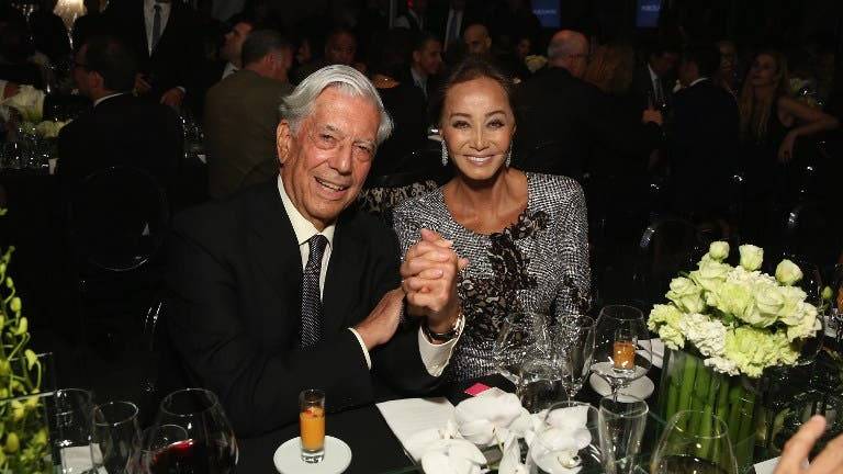 Vargas Llosa y Preysler acuden juntos a una fiesta en NY