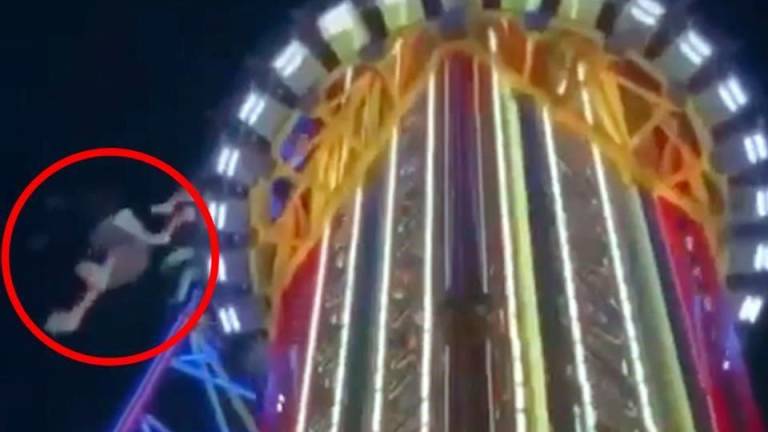 Menor cae de torre de caída considerada la más alta del mundo; padre se enteró por Facebook