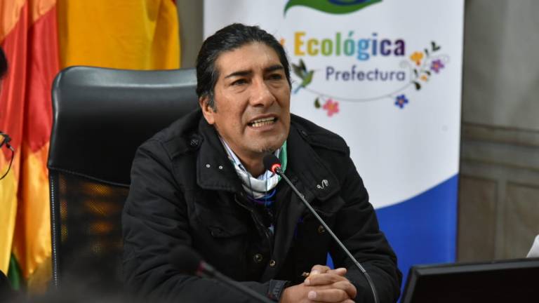 Yaku Pérez, precandidato presidencial por Pachakutik