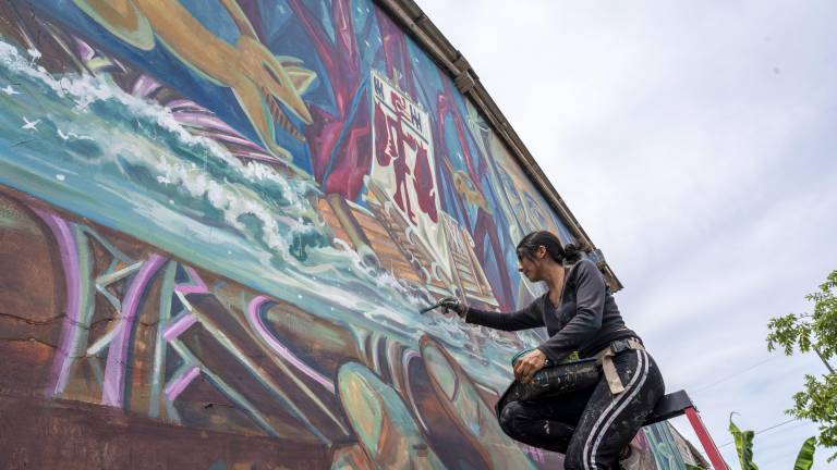 Día del Arte | Así el muralismo comunitario busca preservar la identidad de Manglaralto