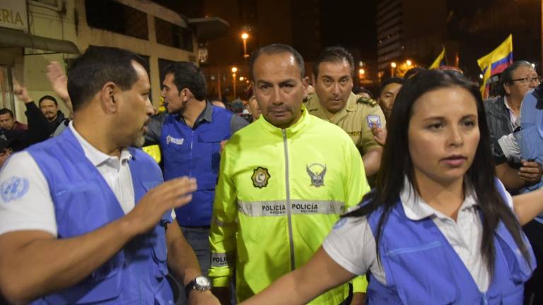 Liberación de policías mantiene lucha de la CONAIE