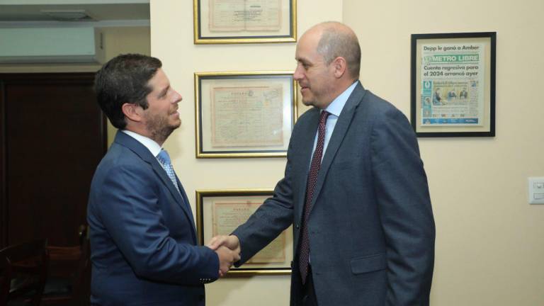 El ministro panameño de Comercio e Industrias, Federico Alfaro Boyd, se reunió con Julio José Prado, ministro de Producción.