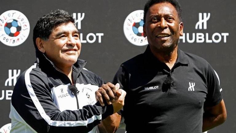 La conmovedora carta de Pelé a Maradona