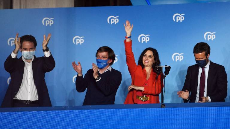 La derecha triunfa en elecciones regionales de Madrid