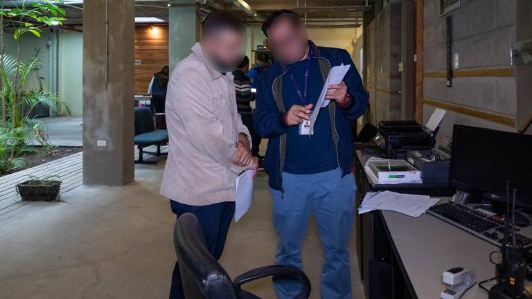 Las inspecciones se desarrollaron en coordinación con el Ministerio del Interior, las Fuerzas Armadas, la Policía Nacional, el Ministerio del Trabajo y el IESS.