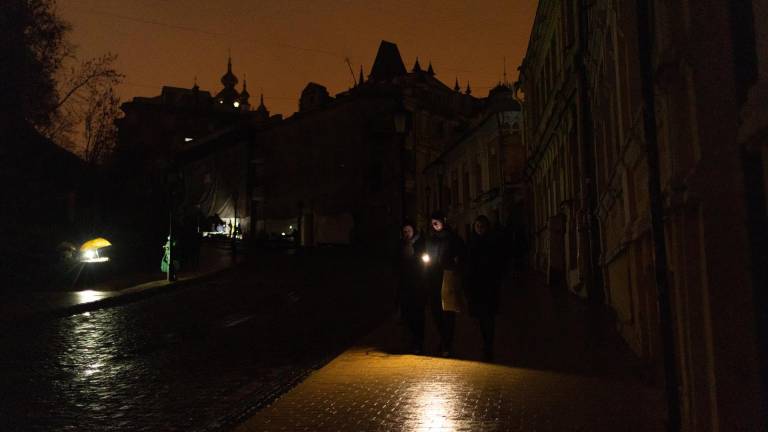 La capital de Ucrania podría quedarse sin agua, luz y calefacción durante el invierno