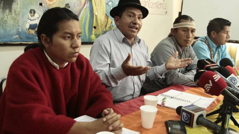 Indígenas se alistan para marcha en contra del Gobierno