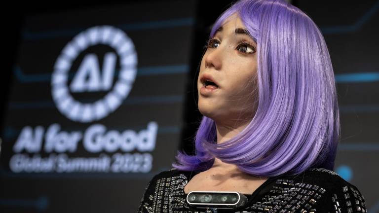Robots afirman en conferencia de la ONU que un día serán capaces de dirigir el mundo