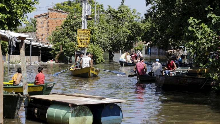 Inundaciones en Paraguay podrían agravarse