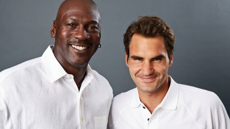 Federer: “Michael Jordan fue un héroe para toda nuestra generación”