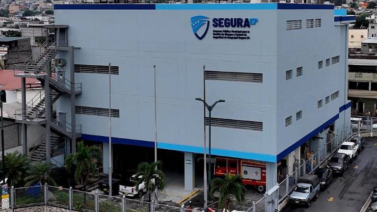 Fotografía de la sede principal de Segura EP, en el norte de Guayaquil.