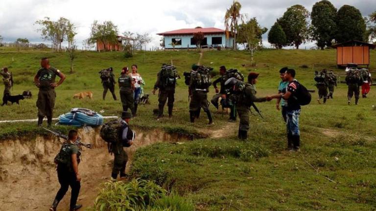 Las FARC entregan primer grupo de niños reclutados