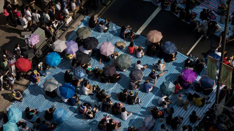 La &#039;&#039;revolución de los paraguas&#039;&#039; en Hong Kong