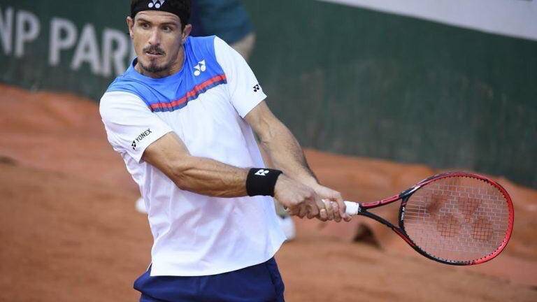 El ecuatoriano Emilio Gómez se despide del torneo Roland Garros en Francia