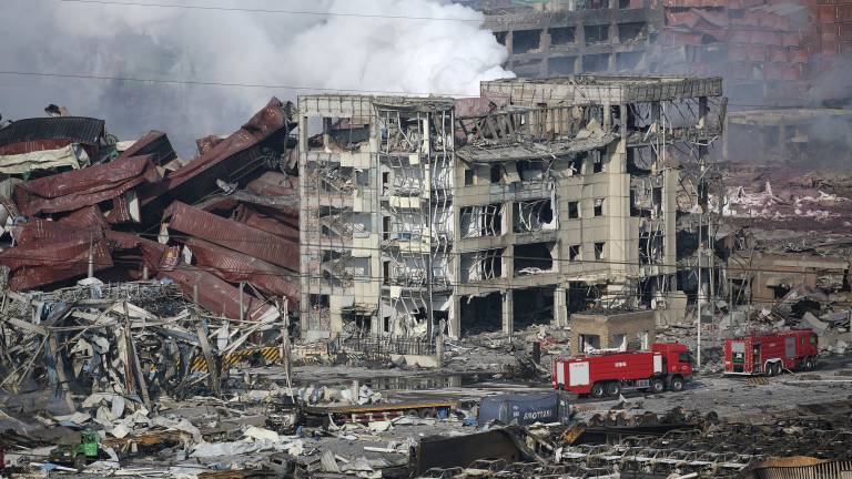 Al menos 50 muertos por devastadoras explosiones en China