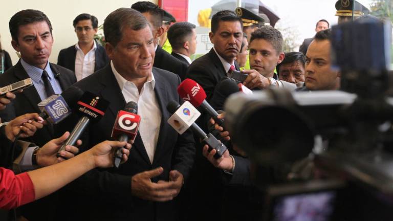 Correa descarta fideicomiso para fondos del terremoto