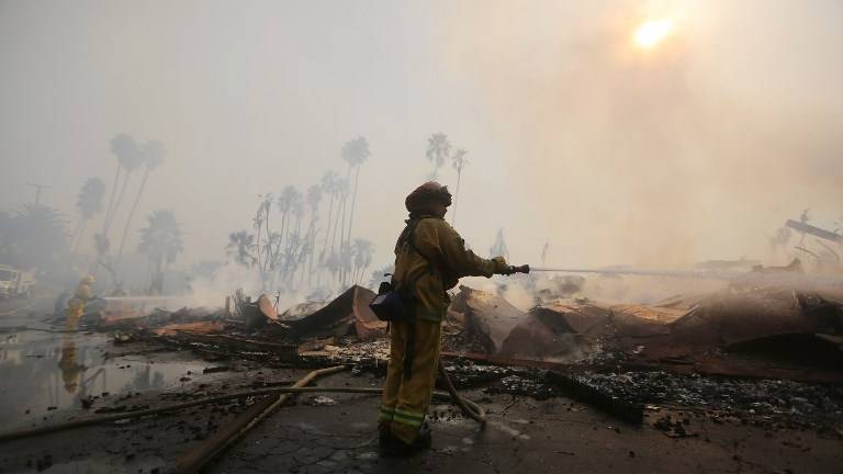 California, afectada por gigantesco incendio forestal