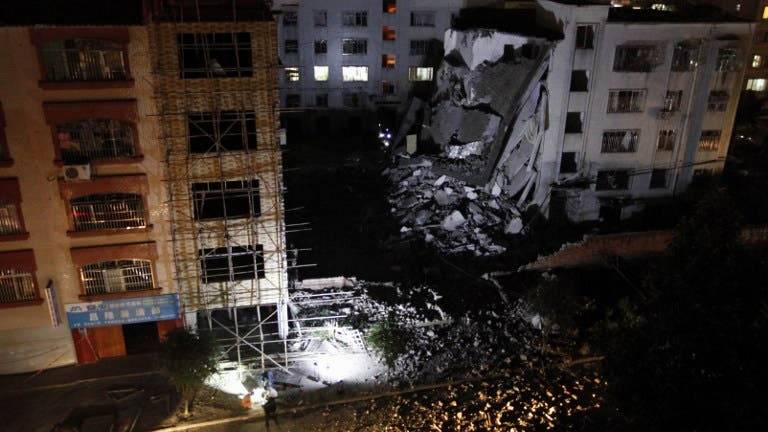 Cadena de explosiones en China deja varios muertos